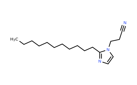 CAS 23996-16-9 | 3-(2-Undecyl-1H-imidazol-1-yl)propanenitrile