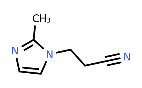 CAS 23996-55-6 | 3-(2-methyl-1H-imidazol-1-yl)propanenitrile
