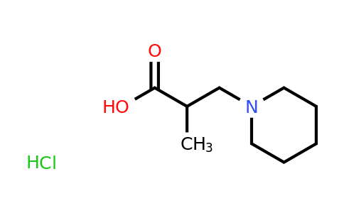 CAS 24007-12-3 | 2-Methyl-3-(piperidin-1-yl)propanoic acid hydrochloride