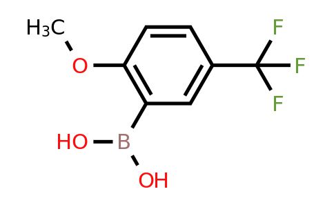 CAS 240139-82-6 | 2-Methoxy-5-trifluoromethylphenylboronic acid