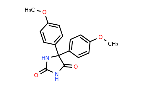 CAS 2402-44-0 | 5,5-bis(4-methoxyphenyl)imidazolidine-2,4-dione