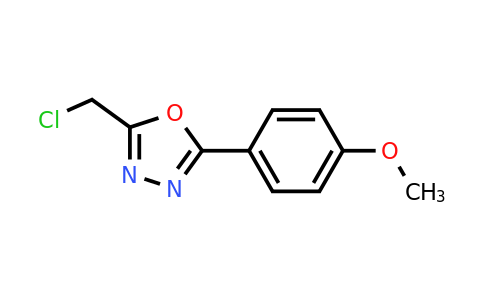 CAS 24023-71-0 | 2-(Chloromethyl)-5-(4-methoxyphenyl)-1,3,4-oxadiazole
