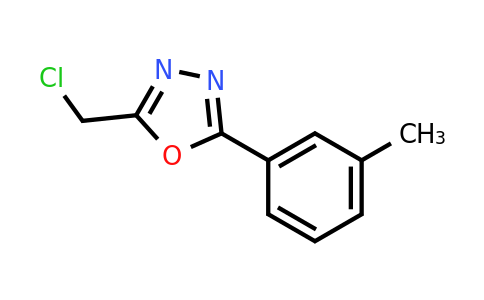 CAS 24023-73-2 | 2-(Chloromethyl)-5-(3-methylphenyl)-1,3,4-oxadiazole