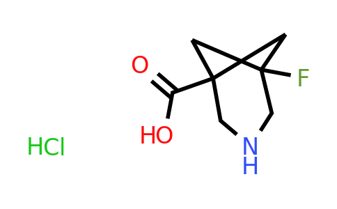 CAS 2402829-94-9 | 5-fluoro-3-azabicyclo[3.1.1]heptane-1-carboxylic acid;hydrochloride