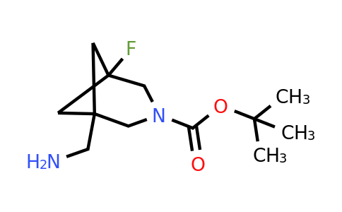 CAS 2402831-08-5 | tert-butyl 1-(aminomethyl)-5-fluoro-3-azabicyclo[3.1.1]heptane-3-carboxylate