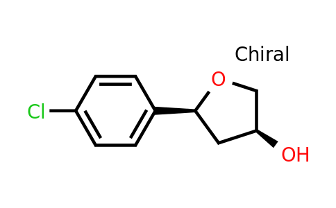 CAS 2407521-80-4 | cis-5-(4-chlorophenyl)tetrahydrofuran-3-ol
