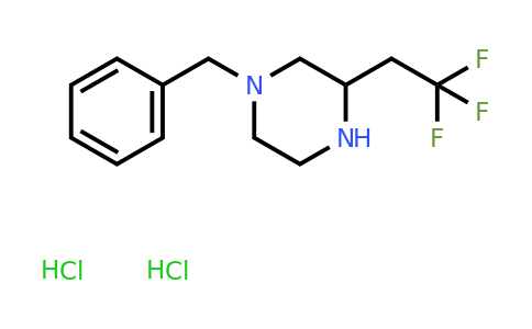 1-Benzyl-3-(2,2,2-trifluoro-ethyl)-piperazine dihydrochloride