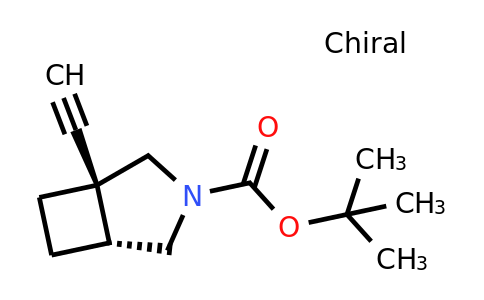 CAS 2408937-80-2 | tert-butyl (1S,5R)-1-ethynyl-3-azabicyclo[3.2.0]heptane-3-carboxylate