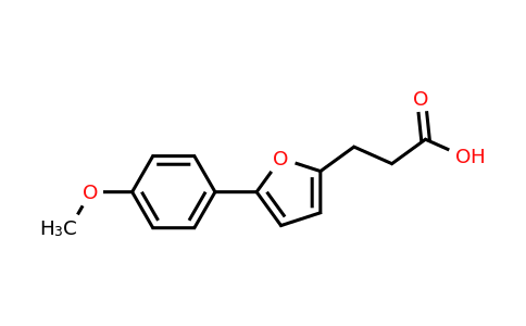 CAS 24098-77-9 | 3-(5-(4-Methoxyphenyl)furan-2-yl)propanoic acid