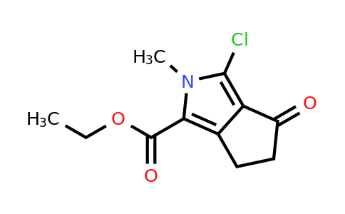 CAS 2409972-06-9 | ethyl 3-chloro-2-methyl-4-oxo-5,6-dihydrocyclopenta[c]pyrrole-1-carboxylate