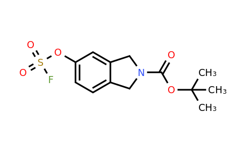CAS 2411295-57-1 | tert-butyl 5-fluorosulfonyloxyisoindoline-2-carboxylate