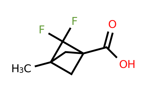 CAS 2411296-56-3 | 2,2-difluoro-3-methyl-bicyclo[1.1.1]pentane-1-carboxylic acid