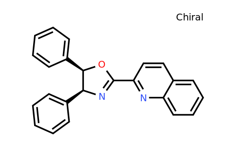 CAS 2411386-00-8 | (4S,5R)-4,5-Diphenyl-2-(quinolin-2-yl)-4,5-dihydrooxazole