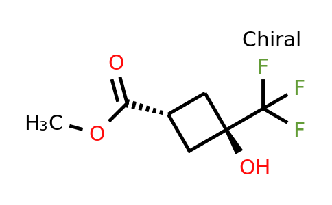 CAS 2411591-41-6 | methyl trans-3-hydroxy-3-(trifluoromethyl)cyclobutanecarboxylate