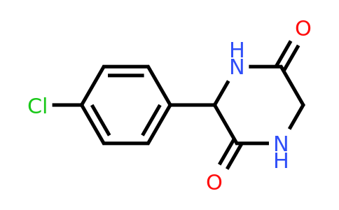 CAS 2411634-61-0 | 3-(4-Chlorophenyl)piperazine-2,5-dione