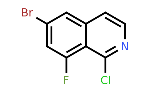 CAS 2411635-02-2 | 6-Bromo-1-chloro-8-fluoroisoquinoline