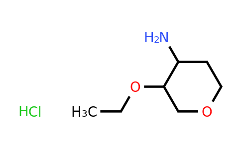 CAS 2411635-65-7 | 3-ethoxytetrahydropyran-4-amine;hydrochloride