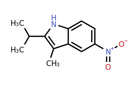 CAS 2411637-34-6 | 2-isopropyl-3-methyl-5-nitro-1H-indole