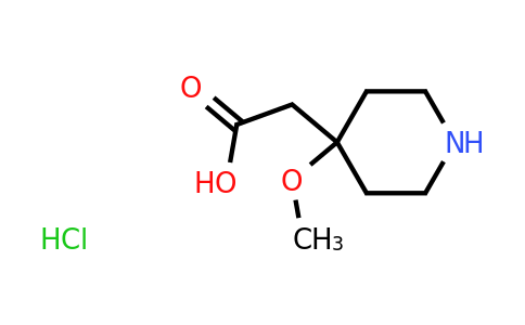 CAS 2411641-21-7 | 2-(4-methoxy-4-piperidyl)acetic acid;hydrochloride