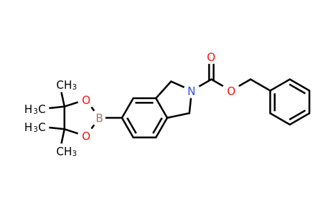 CAS 2413029-09-9 | benzyl 5-(4,4,5,5-tetramethyl-1,3,2-dioxaborolan-2-yl)isoindoline-2-carboxylate