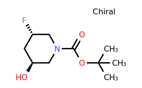 CAS 2413846-81-6 | tert-butyl (3S,5S)-3-fluoro-5-hydroxy-piperidine-1-carboxylate