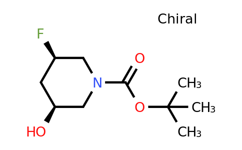 CAS 2413848-18-5 | tert-butyl (3R,5S)-3-fluoro-5-hydroxy-piperidine-1-carboxylate