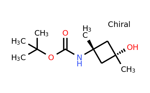 CAS 2413905-04-9 | tert-butyl cis-N-(3-hydroxy-1,3-dimethyl-cyclobutyl)carbamate