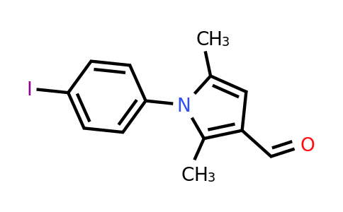 CAS 241488-81-3 | 1-(4-Iodophenyl)-2,5-dimethyl-1H-pyrrole-3-carbaldehyde