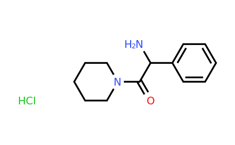 CAS 24185-34-0 | 2-Amino-2-phenyl-1-(piperidin-1-yl)ethan-1-one hydrochloride