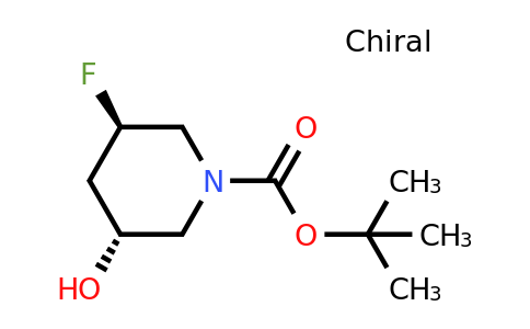 CAS 2418594-22-4 | tert-butyl (3R,5R)-3-fluoro-5-hydroxy-piperidine-1-carboxylate