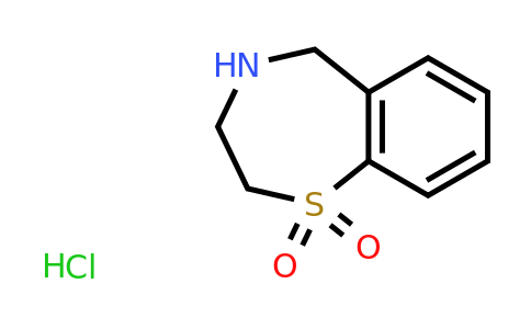 CAS 24187-83-5 | 2,3,4,5-tetrahydro-1lambda6,4-benzothiazepine-1,1-dione hydrochloride