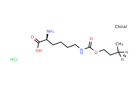 CAS 2421187-79-1 | N6-((2-(3-Methyl-3H-diazirin-3-yl)ethoxy)carbonyl)-L-lysine hydrochloride