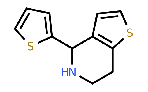 CAS 242143-39-1 | 4-(thiophen-2-yl)-4H,5H,6H,7H-thieno[3,2-c]pyridine