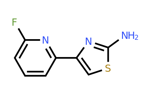 CAS 2422030-89-3 | 4-(6-fluoro-2-pyridyl)thiazol-2-amine