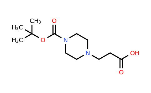 CAS 242459-97-8 | 3-(1-Tert-butoxycarbonylpiperazin-4-YL)propionic acid