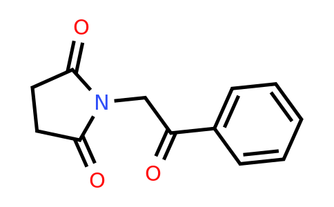 CAS 24246-87-5 | 1-(2-Oxo-2-phenylethyl)pyrrolidine-2,5-dione