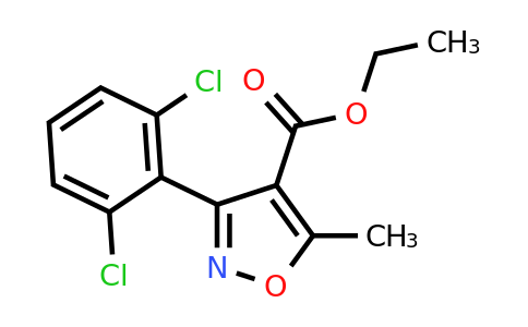 CAS 24248-21-3 | Ethyl 3-(2,6-dichloro-phenyl)-5-methyl-isoxazole-4-carboxylate
