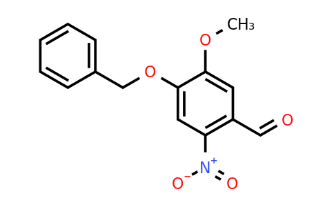 CAS 2426-84-8 | 4-(Benzyloxy)-5-methoxy-2-nitrobenzaldehyde