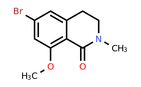 CAS 2426763-21-3 | 6-bromo-8-methoxy-2-methyl-3,4-dihydroisoquinolin-1-one