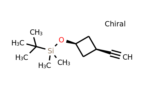 CAS 2427587-07-1 | cis-tert-butyl-(3-ethynylcyclobutoxy)-dimethyl-silane