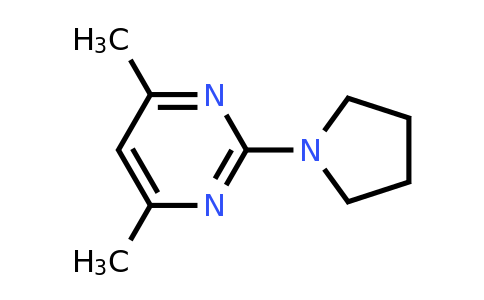 CAS 24306-25-0 | 4,6-Dimethyl-2-(pyrrolidin-1-yl)pyrimidine