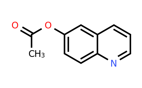 CAS 24306-33-0 | Quinolin-6-yl acetate