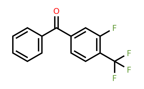 CAS 243128-47-4 | 3-Fluoro-4-(trifluoromethyl)benzophenone
