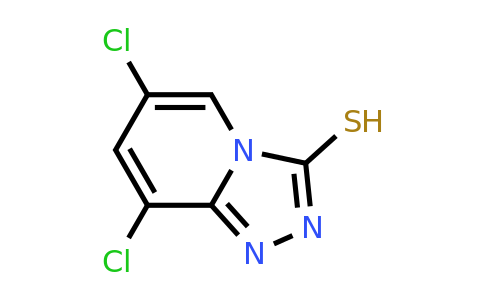 CAS 243444-81-7 | 6,8-dichloro-[1,2,4]triazolo[4,3-a]pyridine-3-thiol