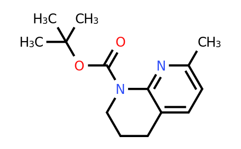 CAS 243641-37-4 | 7-Methyl-3,4-dihydro-2H-[1,8]naphthyridine-1-carboxylic acid tert-butyl ester