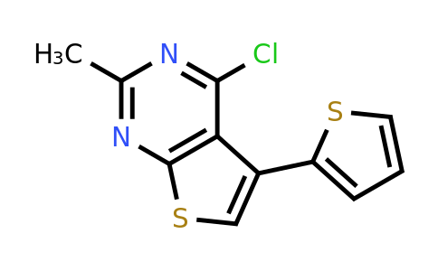 CAS 243669-62-7 | 4-chloro-2-methyl-5-(thiophen-2-yl)thieno[2,3-d]pyrimidine