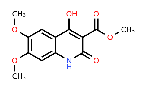 CAS 243841-56-7 | Methyl 4-hydroxy-6,7-dimethoxy-2-oxo-1,2-dihydroquinoline-3-carboxylate