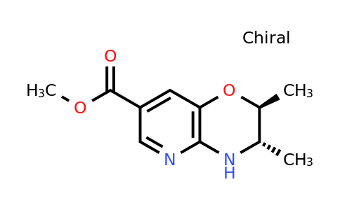 CAS 2439093-45-3 | methyl (2S,3S)-2,3-dimethyl-3,4-dihydro-2H-pyrido[3,2-b][1,4]oxazine-7-carboxylate