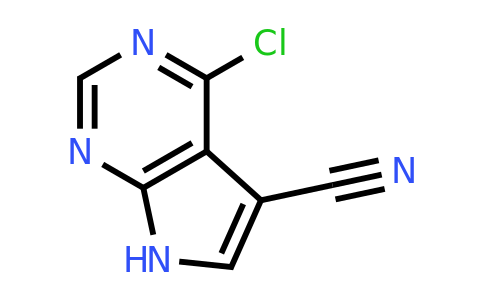 CAS 24391-41-1 | 4-chloro-7H-pyrrolo[2,3-d]pyrimidine-5-carbonitrile