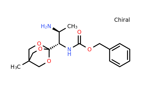 CAS 244052-12-8 | Benzyl ((1S,2S)-2-amino-1-(4-methyl-2,6,7-trioxabicyclo[2.2.2]octan-1-yl)propyl)carbamate